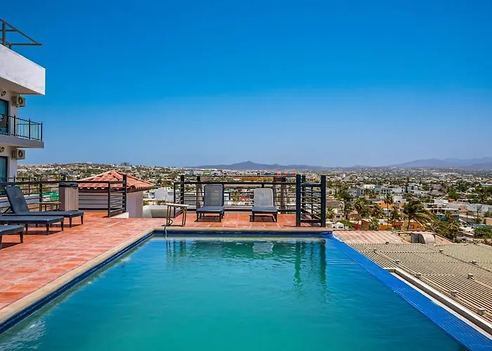 Ferienhaus Morgan Residences 607b @ Boutique With Pool, Gym, Cabo San Lucas