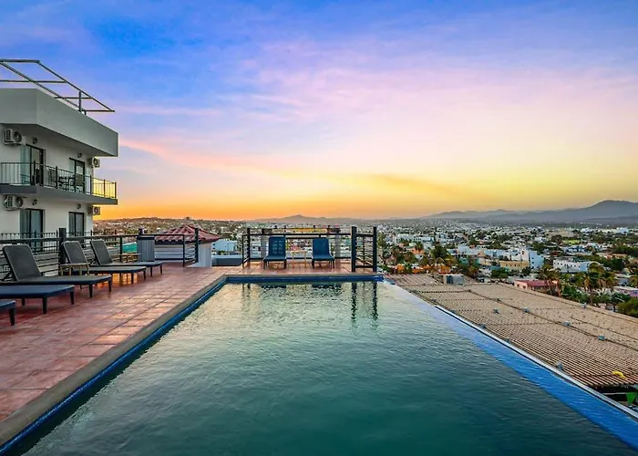 Ferienhaus Morgan Residences 607b @ Boutique With Pool, Gym, Cabo San Lucas